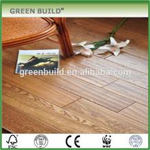 Random length UV oil elm solid wood flooring